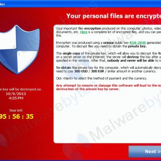 Ramsonware Cryptolocker