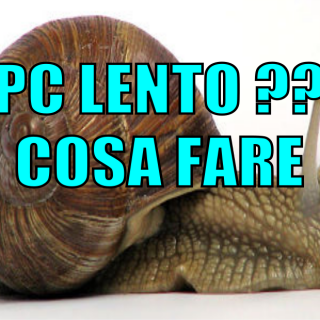 Computer lento: cosa fare