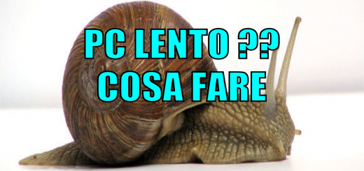 Computer lento: cosa fare