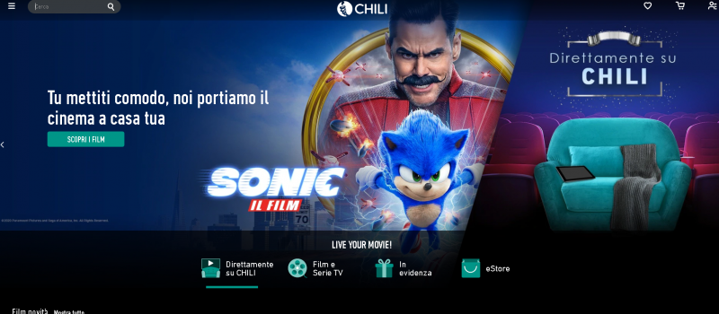 Tutte le piattaforme TV