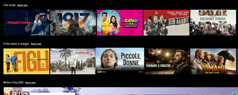 Tutte le piattaforme TV