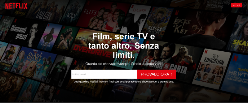 Tutte le piattaforme TV