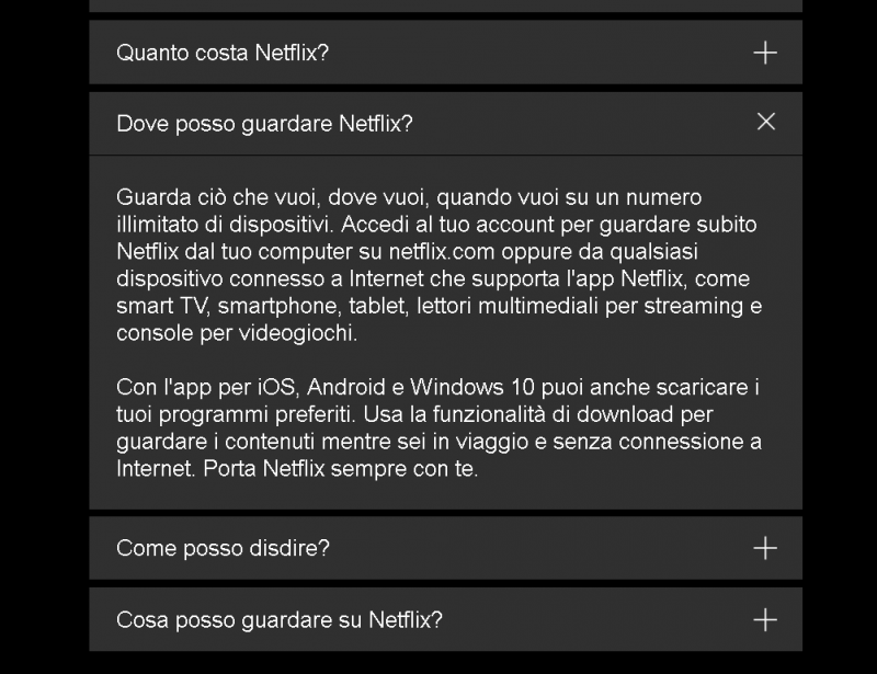 Tutte le piattaforme TV