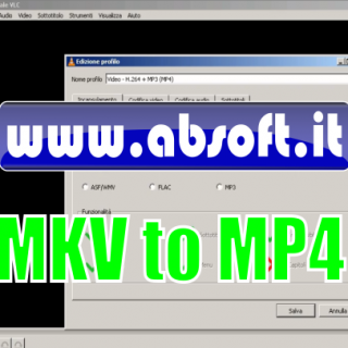 Convertire mkv in mp4