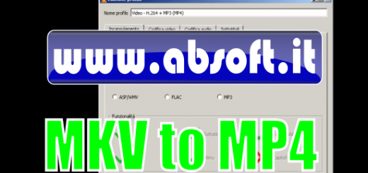 Convertire mkv in mp4