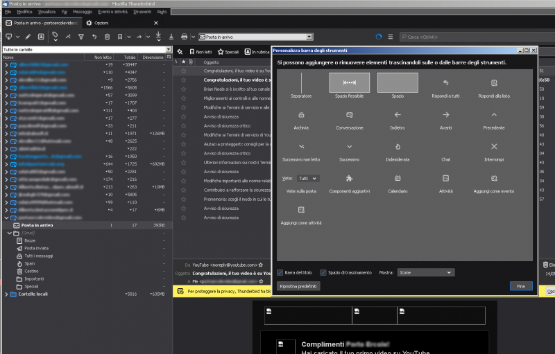 ThunderBird il client per eccellenza