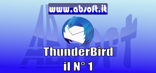 ThunderBird il client per eccellenza