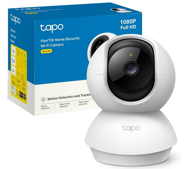 Telecamera WiFi TP-Link Tapo C210 motorizzata per monitoraggio interno