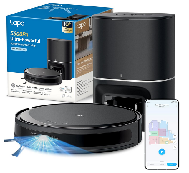 Tapo RV20 MAX Plus Robot Aspirapolvere